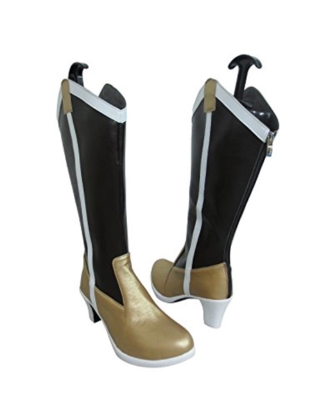 Puella Magi Madoka Magica Mami Tomoe Cosplay Shoes Heeled Boots