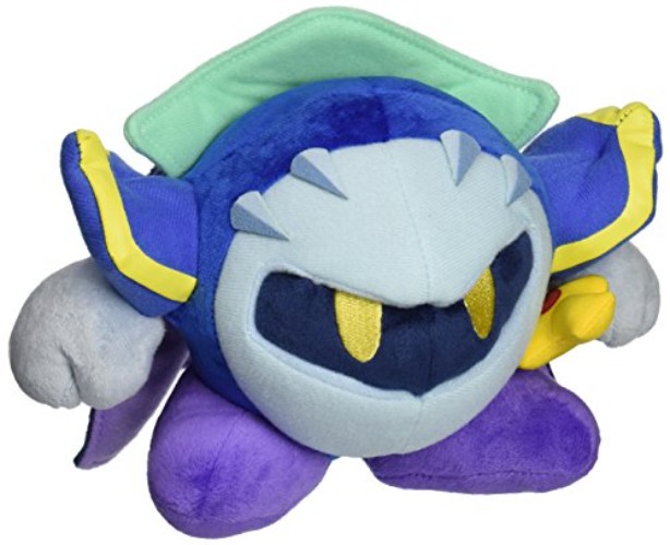 Little Buddy 1402 Kirby Adventure All Star Collection Meta Knight Plush, 5.5" - Multicolor