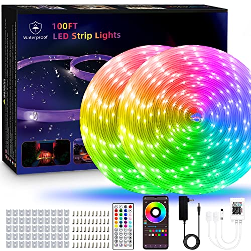  100ft Outdoor led Strip Lights FOR RGB HOUSE UPGRADE
