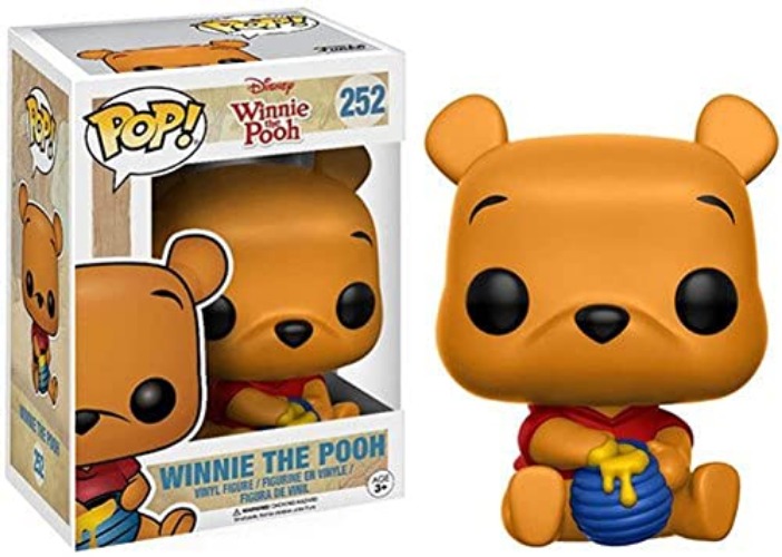 Funko POP Disney: Winnie The Pooh Seated Toy Figure,Brown, Multicolor, One Size