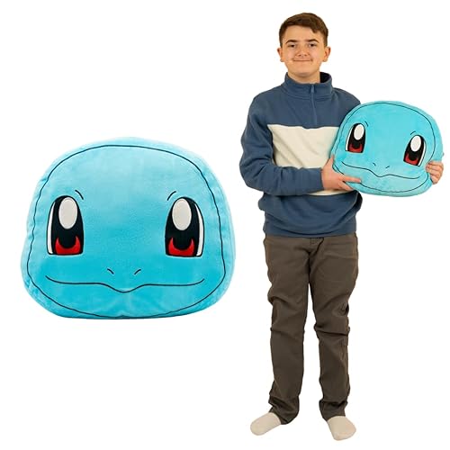 Franco Pokemon Squirtle Anime Bedding Super Soft Plush Decorative Pillow, One Size, (Officially Licensed Product) - Squirtle - One Size
