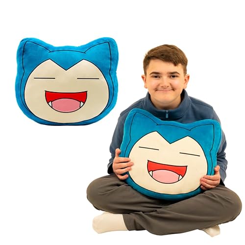 Franco Anime Gaming Bedding Super Soft Cozy Plush Decorative Pillow, One Size, Snorlax - Snorlax - One Size