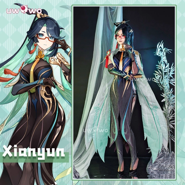 Uwowo Collab Series: Genshin Impact Xianyun Cloud Retainer Liyue Cosplay Costume