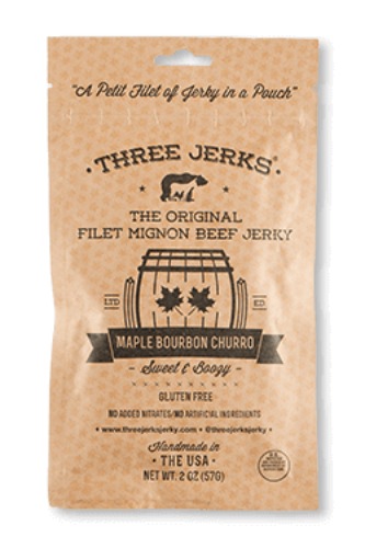 Three Jerks Maple Bourbon Filet Mignon Jerky - 2oz | Default Title