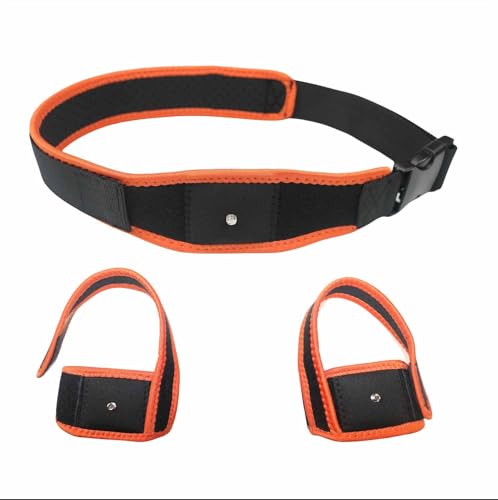 Jadery VR Tracker Straps 3 in1, for Vive Ultimate Tracker, Vive Tracker, Tundra Tracker –Full Body Tracking Belt in VR Chat, Dance Dash, and Other FBT apps(New Model for 2024)