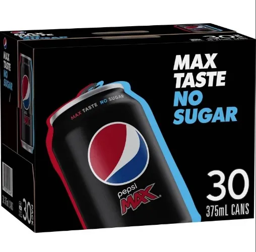 Pepsi Max Cans 30x375ml | Woolworths