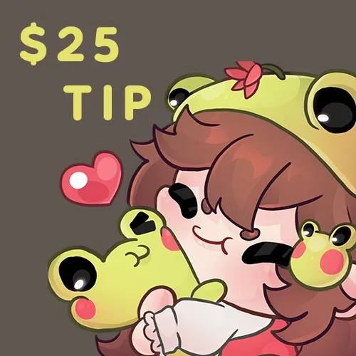 $25 tip