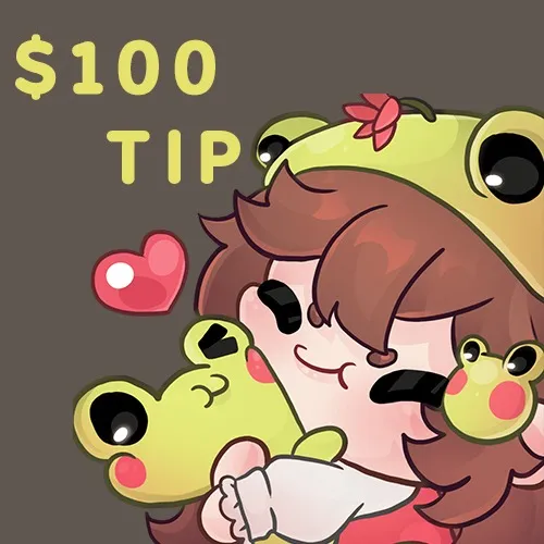 $100 tip