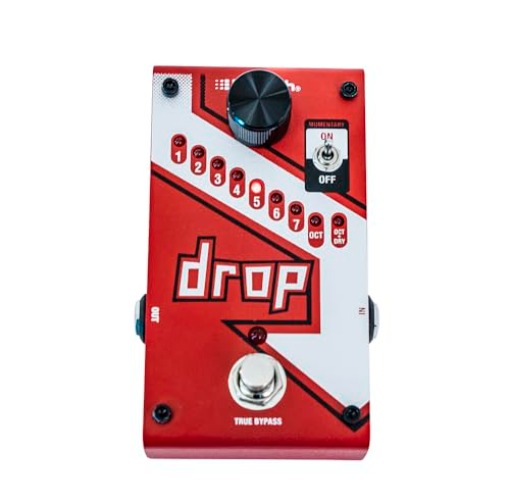 DigiTech DROP Compact Polyphonic Drop Tune Pitch-Shifter - Pedal only