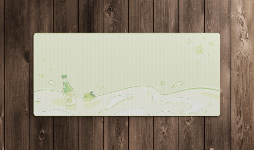 ePBT Soju Deskmats | Deskmat - Green Grape