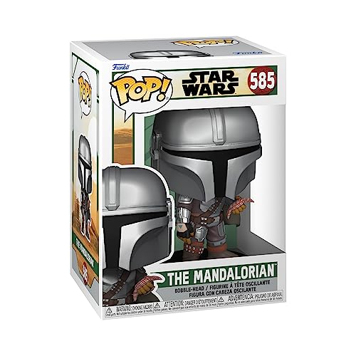 Funko POP! Star Wars: BoBF - the Mandalorian - Mando With Pouch - Star Wars: the Book Of Boba Fett - Collectable Vinyl Figure - Gift Idea - Official Merchandise - Toys for Kids & Adults - TV Fans
