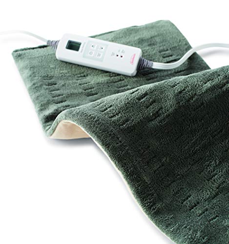 Sunbeam XL Heating Pad 12 x 24", Green