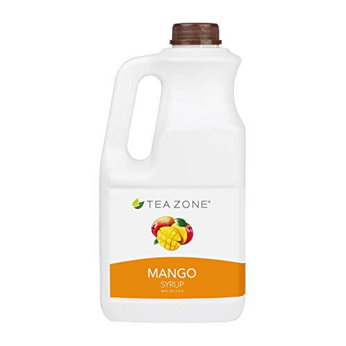 Tea Zone 64 oz Mango Syrup - Mango