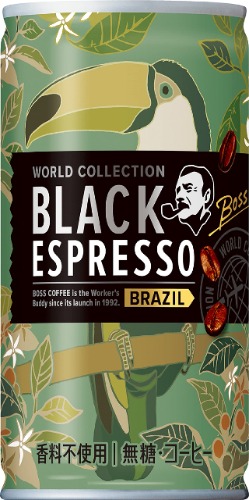 サントリー ボス ワールドコレクション ブラック ブラジル 液体 コーヒー BOSS 185g×30本