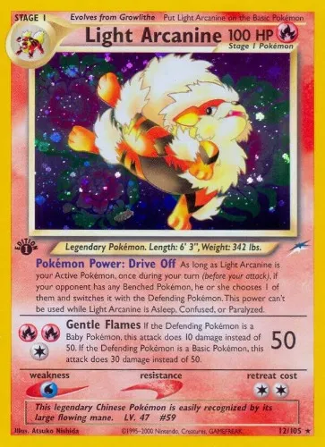 Arcanine Neo Destiny 
