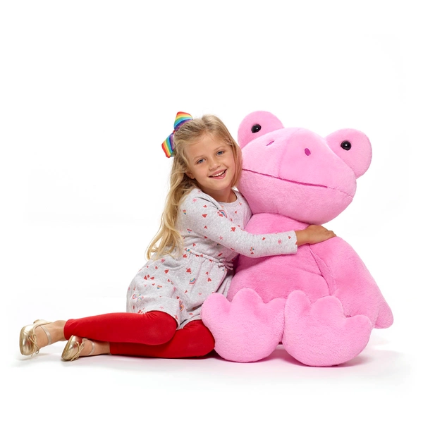 Giant Spring Pink Frog | Build-A-Bear Workshop