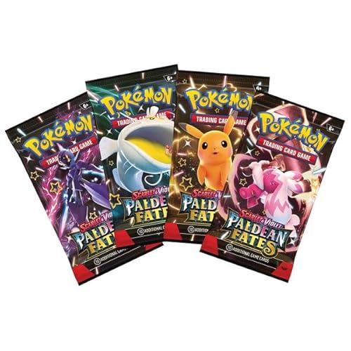 pokemon Pokémon - Paldean Fates – Sealed Booster Pack Lot – x4