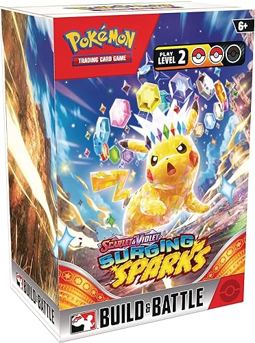Pokemon TCG: Scarlet & Violet - Surging Sparks Build & Battle Box
