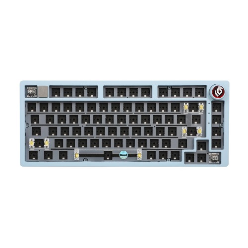 EPOMAKER x LEOBOG Hi75 | Light Blue / Barebone Kit / None