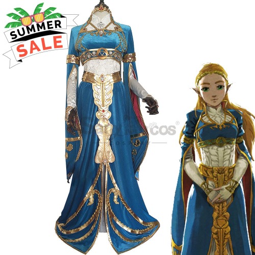 【Custom-Tailor】Game The Legend of Zelda Cosplay Princess Zelda Cosplay Costume - Premium Custom-made Attire - Custom-Tailor