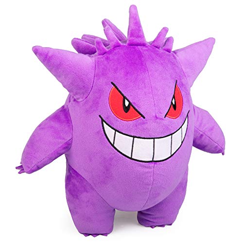 Pokémon 12" Large Gengar Plush - Officially Licensed - Quality & Soft Stuffed Animal Toy - Add Gengar to Your Collection! - Great Gift for Kids, Boys, Girls & Fans of Pokemon