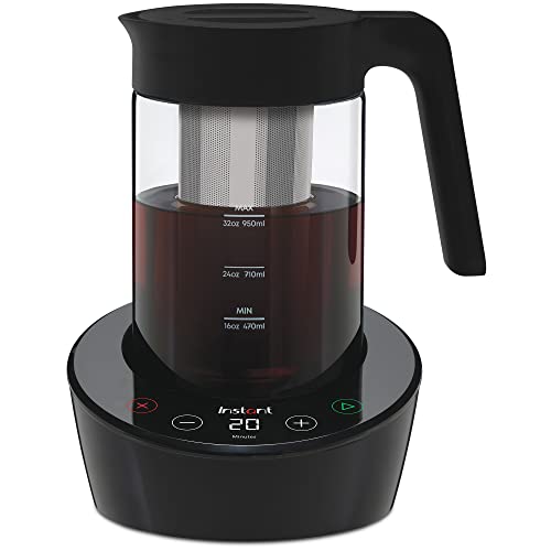 Instant Cold Brew Electric Coffee Maker, From the Makers of Instant Pot, Customize Your Brew Strength, Easy-to-Use, Dishwasher Safe Glass Pitcher, Quickly Brew Up to 32 Ounces - Cold Brew
