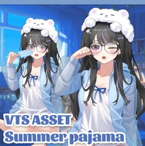 Vtuber Asset Summer Pajama by KyokiStudio