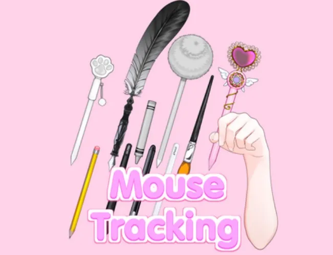Vtuber Pen Asset with Mouse tracking by Misu Murasaki