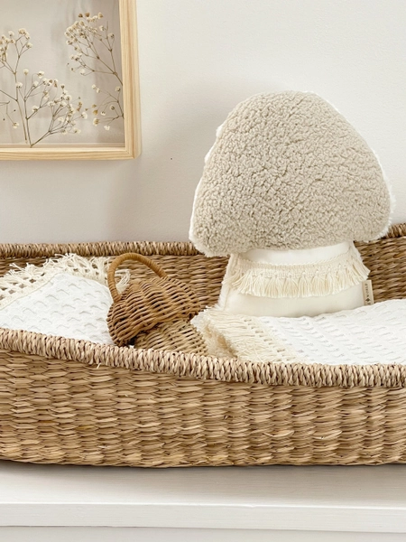 Cushion -  Mushroom boho BEIGE