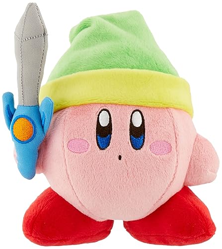 Sanei Kirby's Dream Land All Star Collection KP09 Sword Kirby 6" Plush