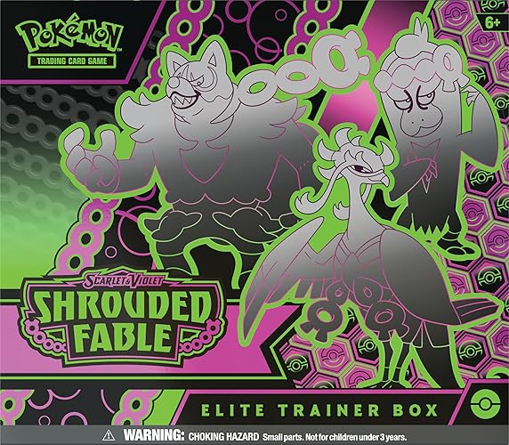 Pokemon Scarlet & Violet Shrouded Fable Elite Trainer Box