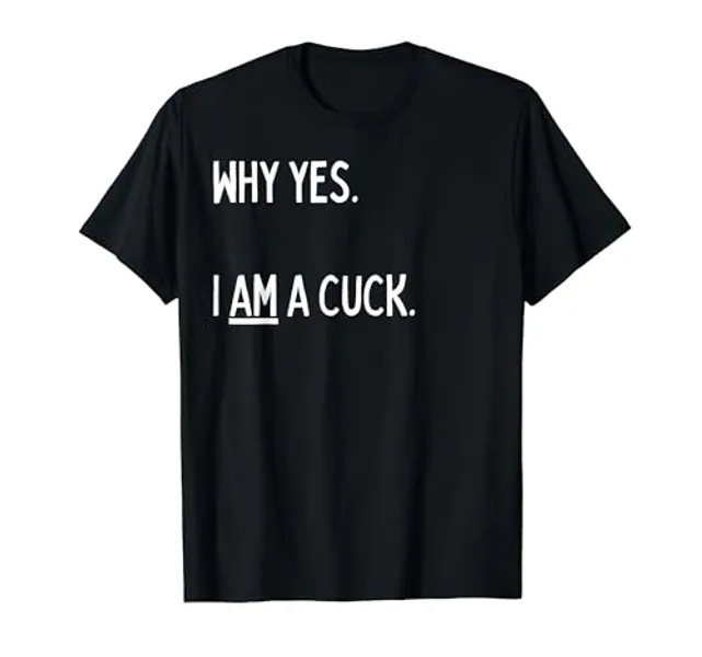 Why yes. I am a cuck. T-Shirt - Women - Royal Blue - 3X-Large