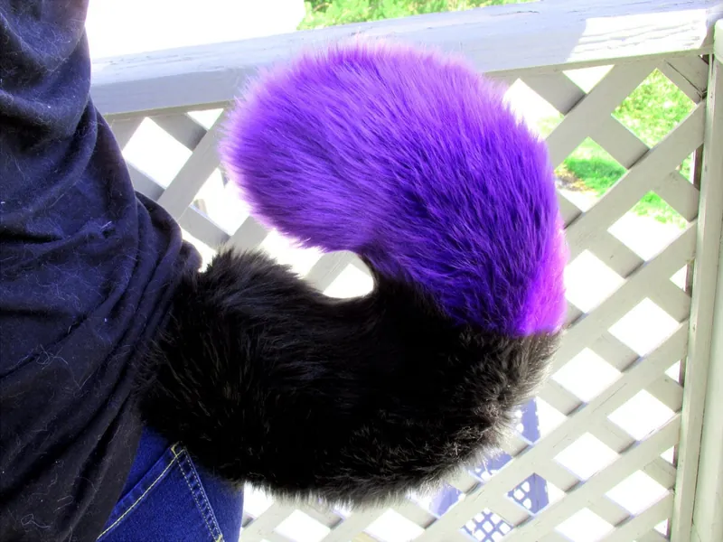 Any Color Fluffy Akita Shiba Inu Husky Fox Furry Wagging Canine Bouncy Extra Perky Fursuit Tail