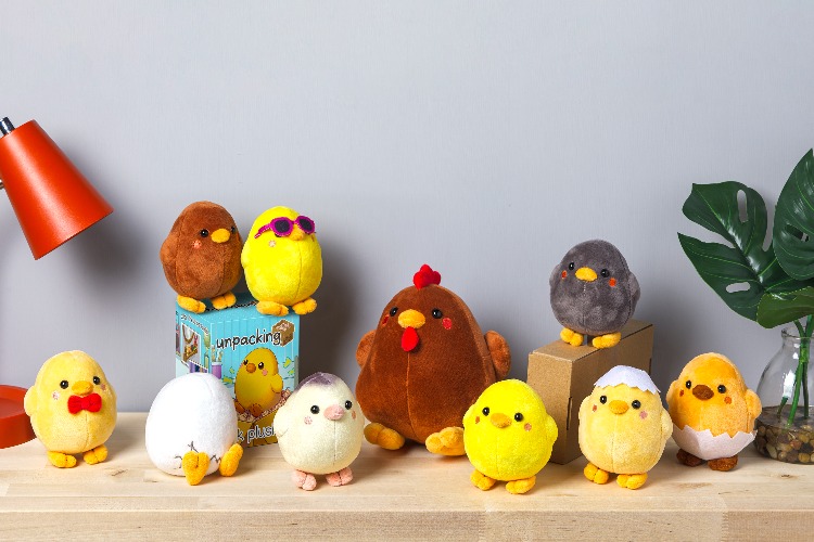 Unpacking - Hen and All Chicks Plushie Set | Default Title