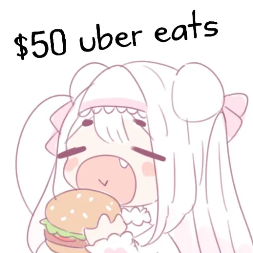 $50 uber eats
