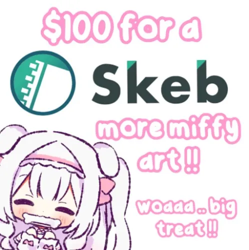 $100 skeb/art
