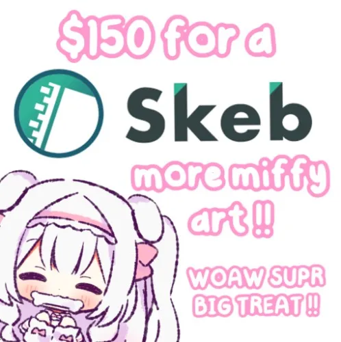 $150 skeb/art