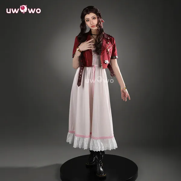 Uwowo Collab Series: Final Fantasy 7 Rebirth FF7 Aerith Cosplay Costume