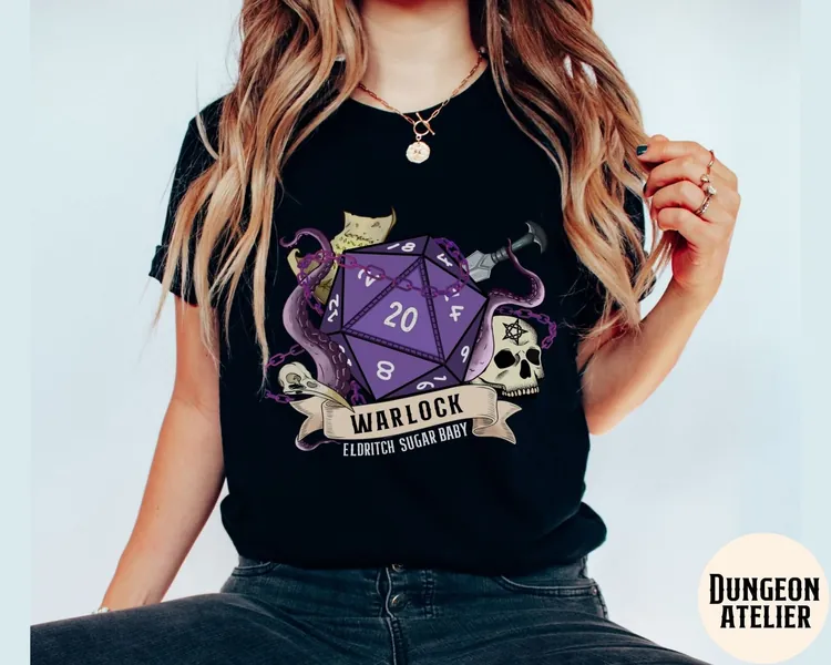 DND WARLOCK SHIRT