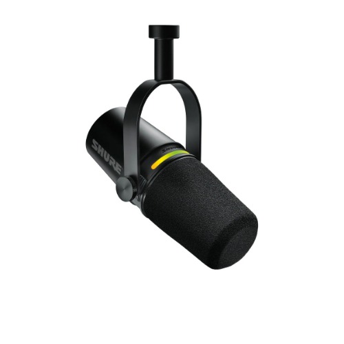 Shure MV7+ USB/XLR Dynamic Podcast Microphone - Black 