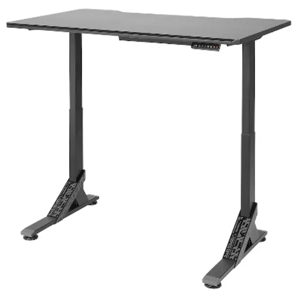 UPPSPEL Gaming desk - black 140x80 cm