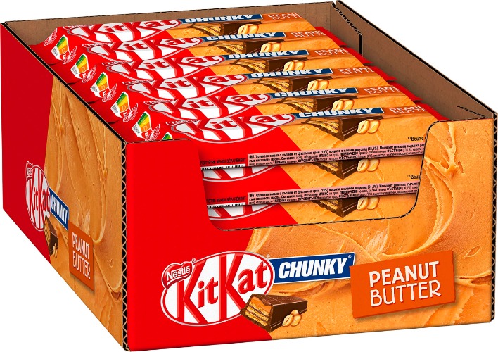 NESTLÉ KITKAT CHUNKY PB 24-pack