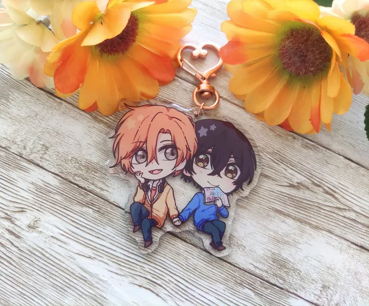Sasaki and Miyano - Epoxy Keychain -