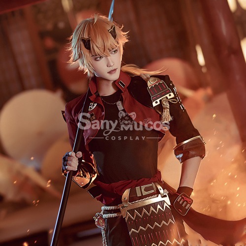 【In Stock】Game Genshin Impact Cosplay Thoma Cosplay Costume - XL