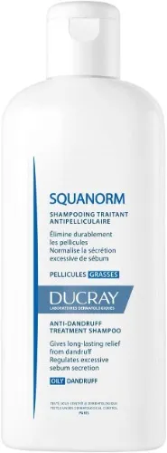Squanorm Shampoo Auxiliar De Tratamiento Para Caspa Seca