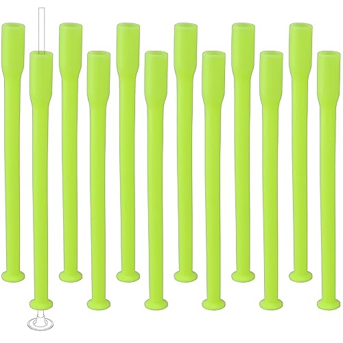 MILIVIXAY 12pcs Candle Wick Placing Tubes Wick Centering Tool for Candle Making.