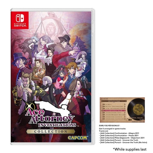 Nintendo Switch Ace Attorney Investigations Collection (Asian) | Default Title