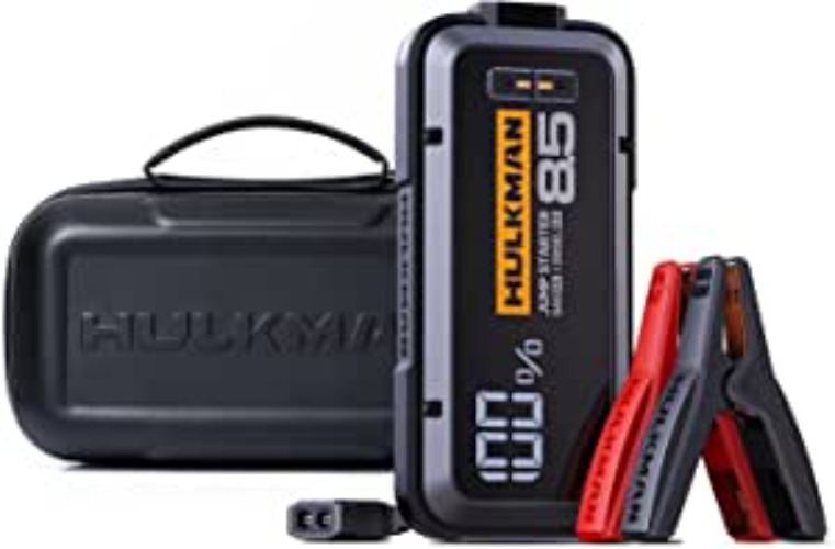 HULKMAN Alpha85S with -40℉ Preheat Tech Smart Portable Jump Starter with Alpha Bag EVA Protection Case