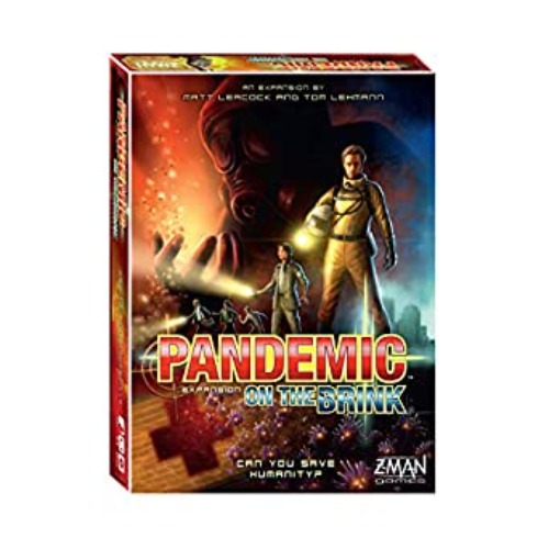 Pandemic on the Brink Board Game EXPANSION | Family /Strategy /Cooperative Board Game | Ages 8+ |2 to 5 players | Average Playtime 45 minutes | Made by Z-Man Games , Red