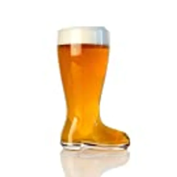 Domestic Corner - Das Boot - 1 Liter Large Beer Boot Oktoberfest Drinking Mug - Holds Over 2 Beers